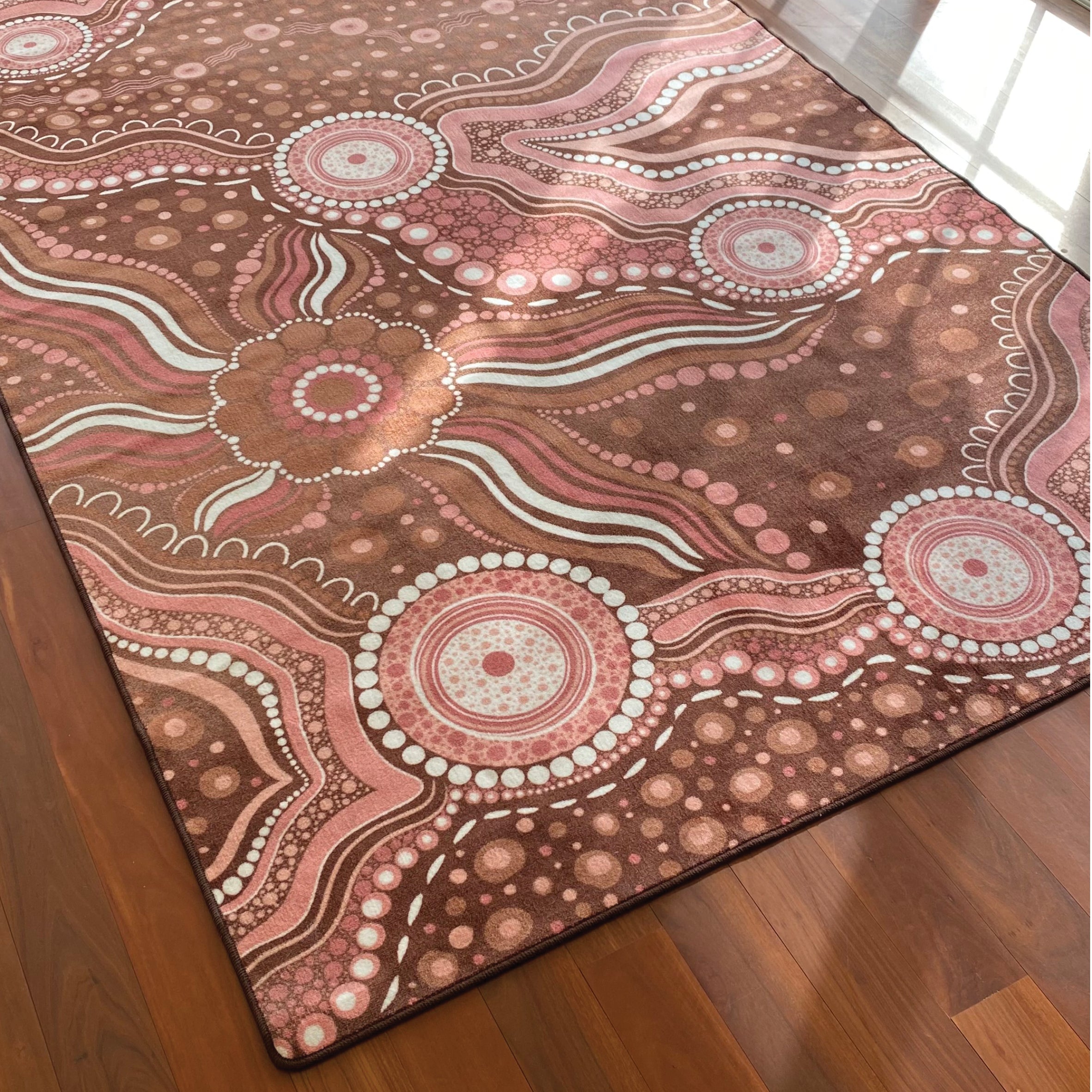 Aboriginal Art Bush Dreaming Rug