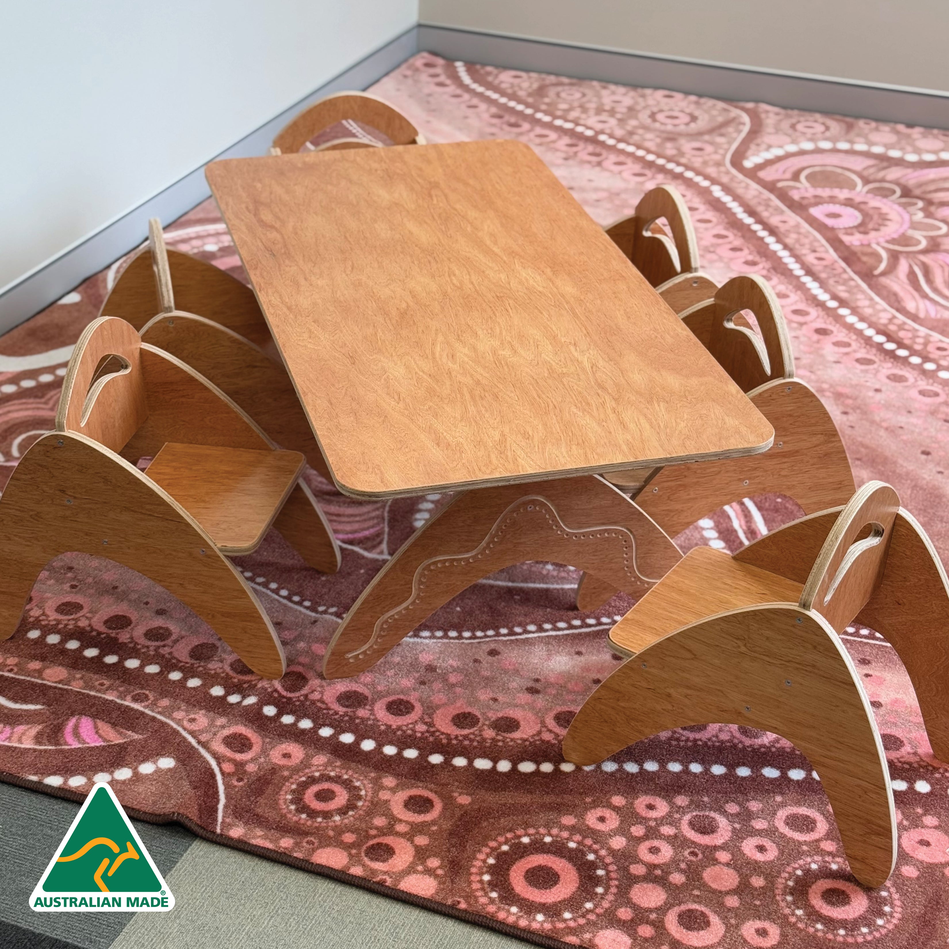 Boomerang Classroom Table