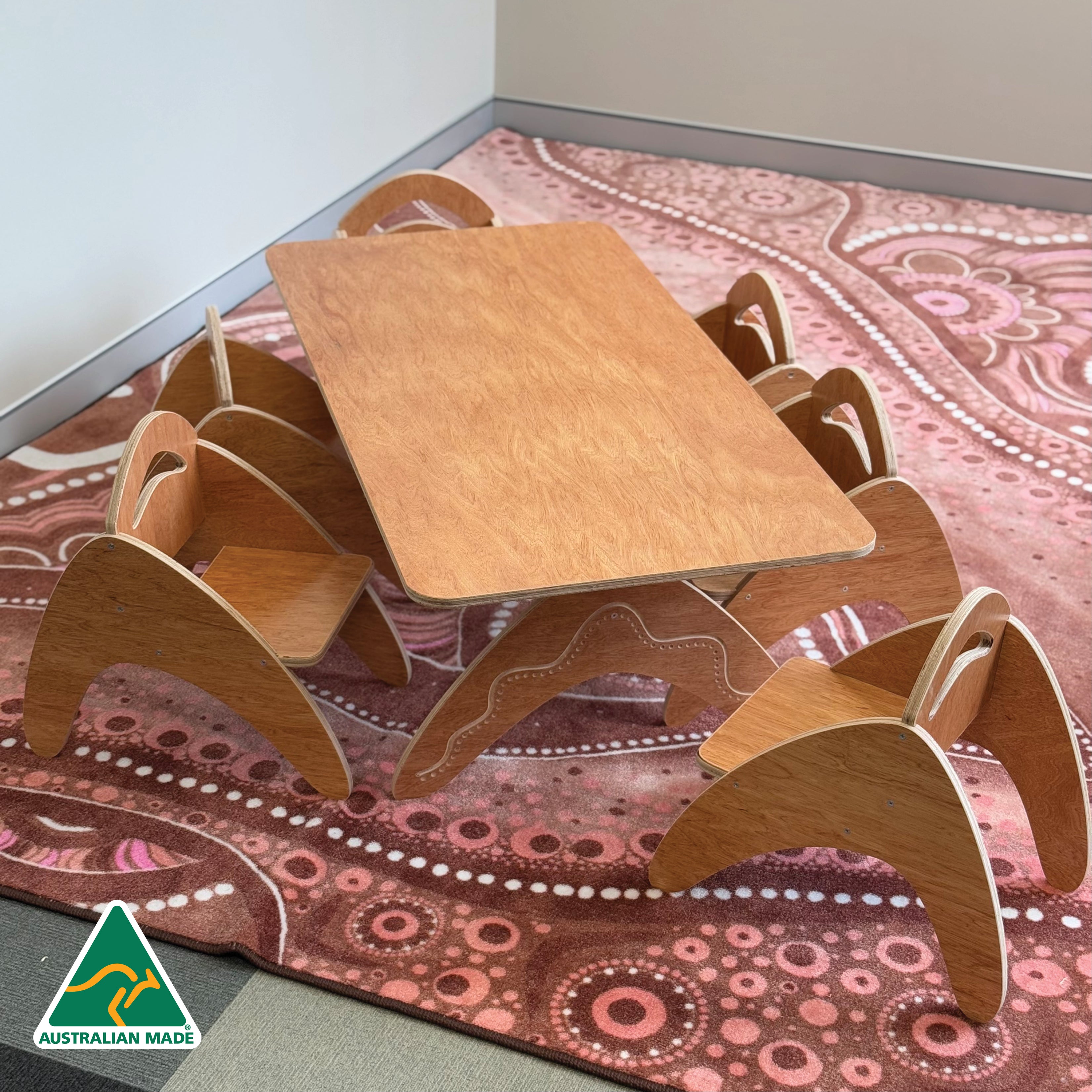 Boomerang Classroom Table