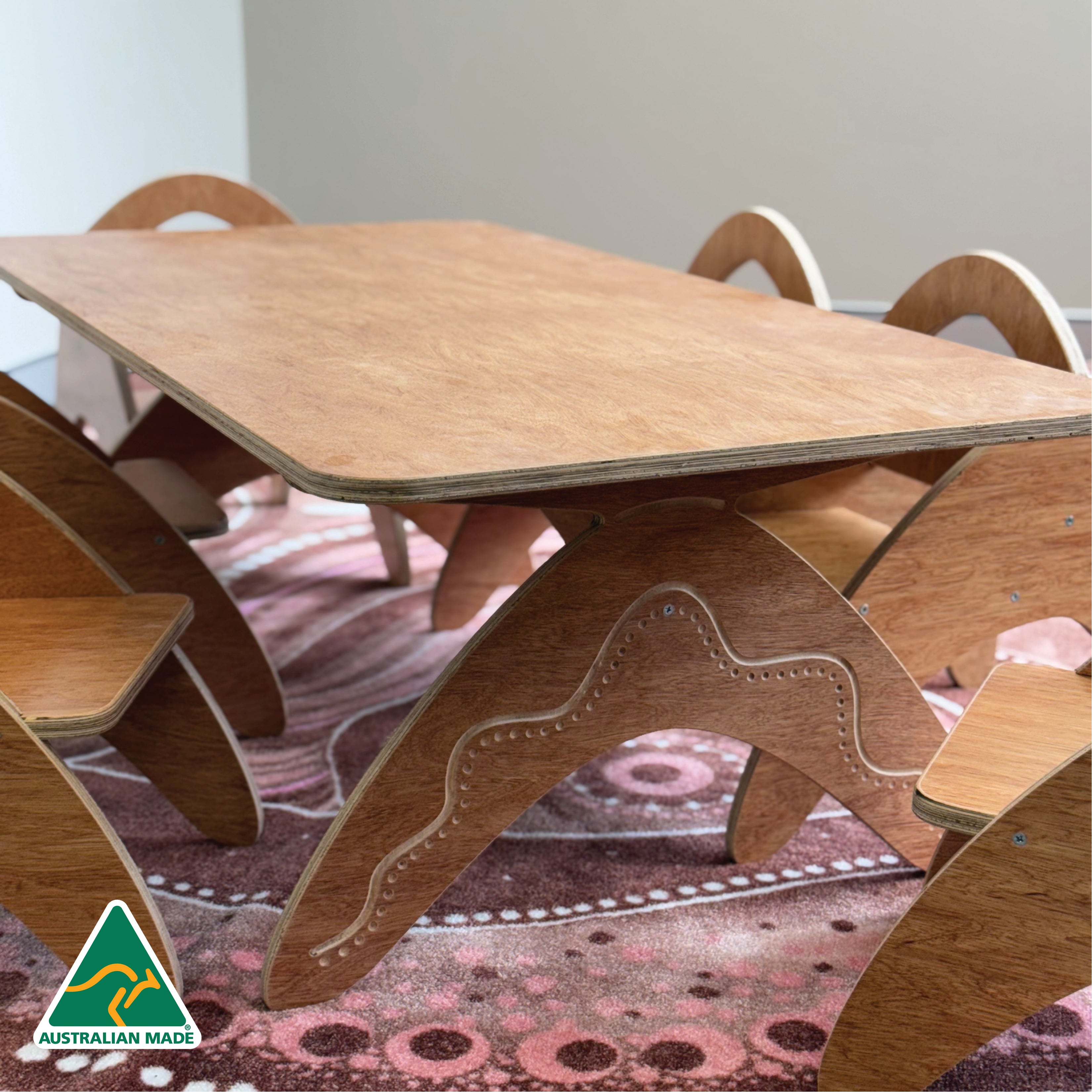 Boomerang Classroom Table