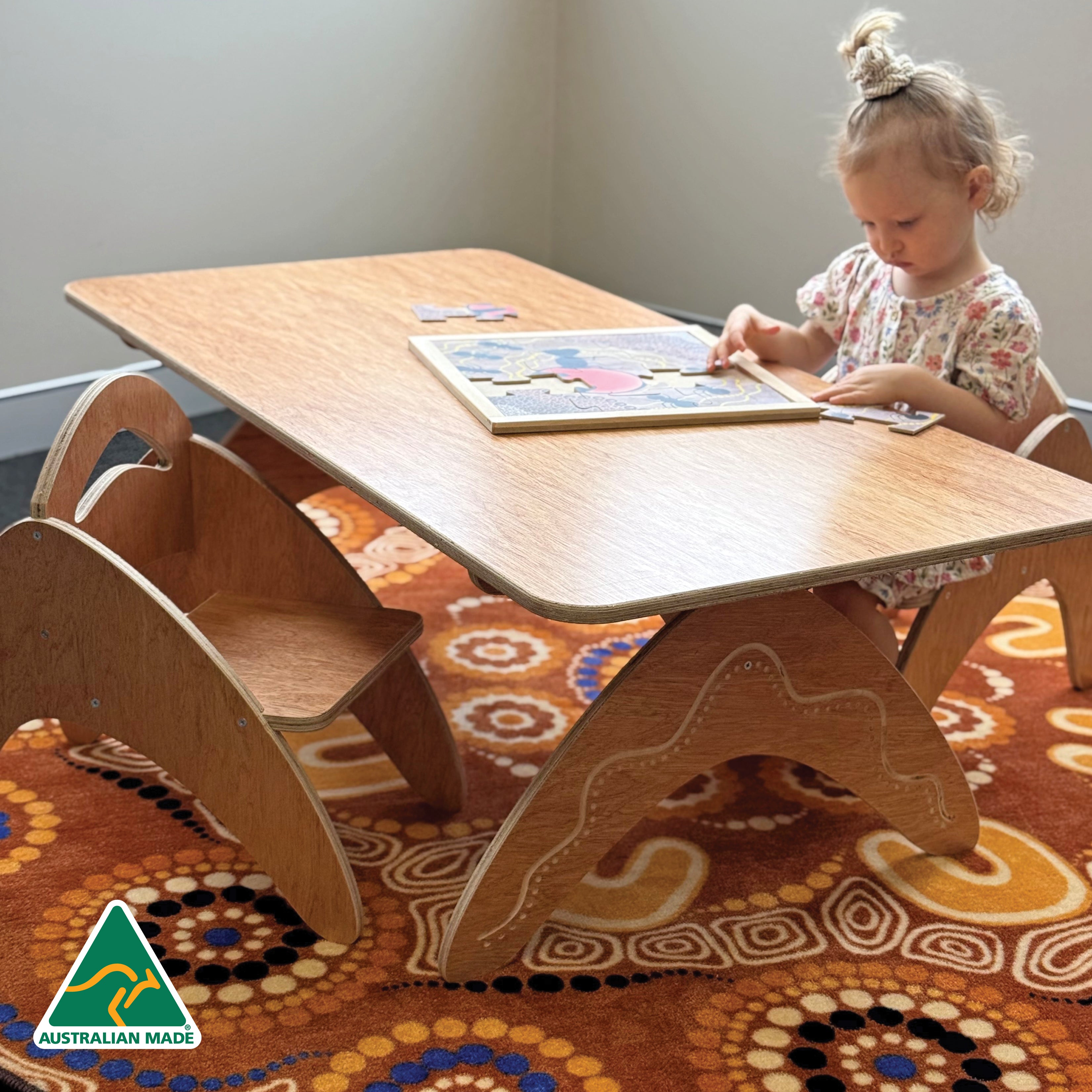 Boomerang Classroom Table