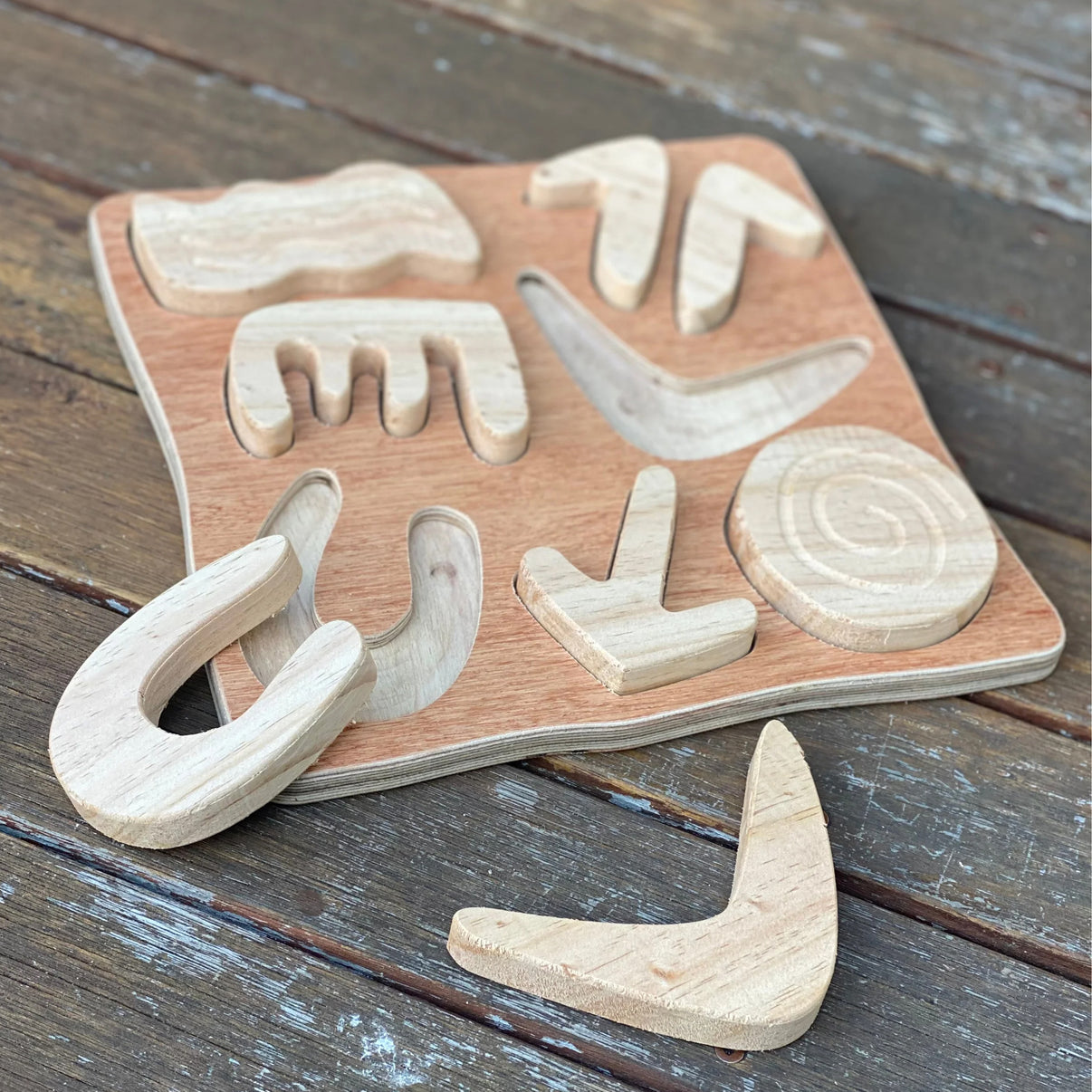 Indigenous Symbols Toddler Puzzle