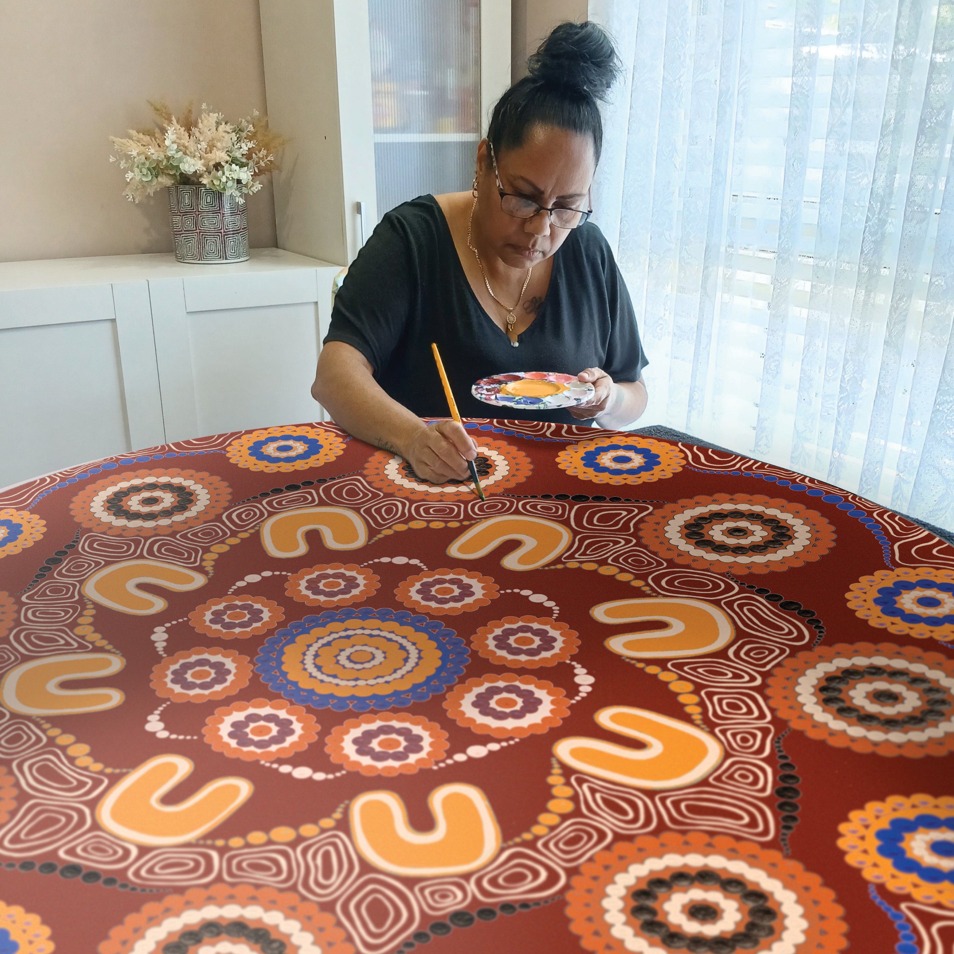 Yarning Camp Rug